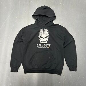 Y2K Call of duty black ops 3 video game promo black hoodie